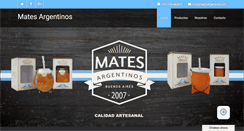 Desktop Screenshot of matesargentinos.com